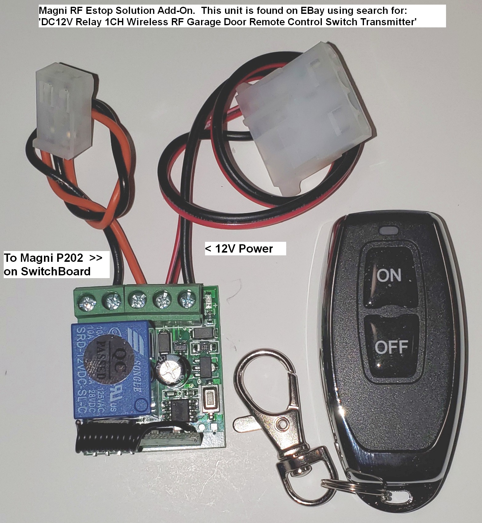 Remote ESTOP Switching